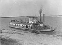 Steamer on Saskatchewan River at The Pas, Man. July 1929