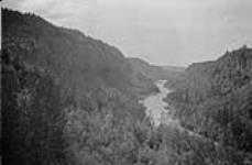 View of North Pine River Beatton River in Peace River Block, B.C 1911