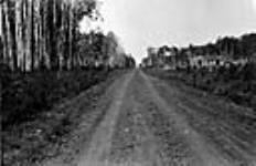 Graded road Prince Albert - Paddockwood, along north boundary of sec. 1-52-25-2 [Sask.] 1920