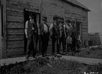 H.B.C., Fort Providence, N.W.T. (Victor Bolseley, & helpers.)