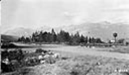 Foreground at Jasper Colin Range in background 1921