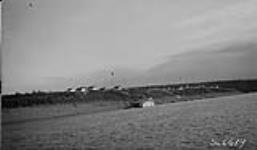 Steamer "Mackenzie River" unloading, Fort Good Hope, N.W.T 1923