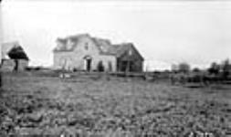 Houses at Cumberland House settlement, Sask 1923