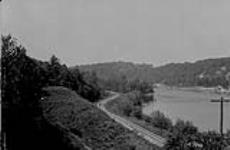 View of Gatineau River across the stream or towards the north east 1923