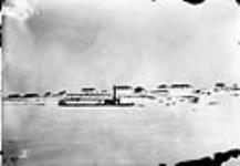 [Fort] Chipewyan, steamer "Grahame" in foreground 1900