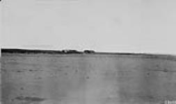 Drifting soil forcing abandonment of farm, all growth destroyed, Sask 1920