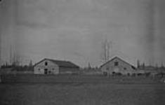 Barns at R.C. Mission Farm, Salt River, Alta. & N.W.T. 1924 1924