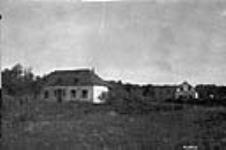 Remains of Fort Pelly, Sask 1924