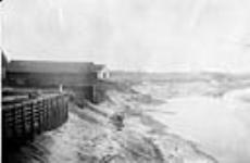 Dock at Port Williams, Cornwallis River, N.S 1926