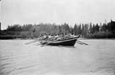 York boat on Nelson River, [1913] 1913