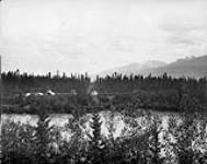 Indian Camp on the Fraser River near Tête Jaune Cache [B.C.] n.d.
