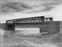 Intercolonial Railway. Bridge/L'Intercolonial. Pont de Nappan June-Aug. 1875