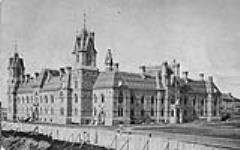 Parliament Buildings under construction, West Block c.a. 1866