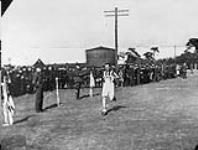 (Track & Field) Lt. R.R. Swann (C.T.S. Bexhill) winning first cross country championship 1914-1919