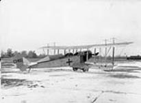 R.F.C. Canada. Curtiss J.N.-4 used as an aerial ambulance Camp Leaside, Ont., 1918 1914-1919
