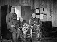 Colonel Simpson, D.S. & T. Shorncliffe (taken with two other officers) 1914-1919