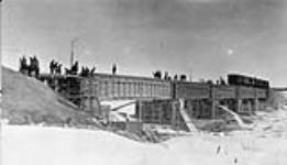Murmansk Railway bridge over Onda River completed. 1919 1914-1919