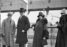 Departure of Lord and Lady Byng from Quebec 20 September 1926