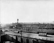 Plant No. 1. View from South of C.P.R. (Canadian Pacific Railway) tracks. P. Lyall & Sons Construction Co. Ltd., Montreal, P.Q [1914-1918]