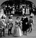 (Quebec Tercentenary) Samuel de Champlain and his girl wife in the historical procession 1908 July 23