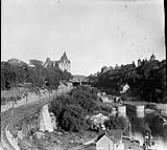 Rideau Canal Locks and Chateau Laurier Ottawa, Ont ca. 1900 - ca. 1939
