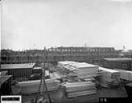 Metal and Fuselage Building under construction. Canadian Aeroplanes Limited, Toronto, Ont Feb. 25th, 1917