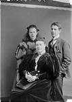L. to R.: Marjorie Gordon, Lady Aberdeen, and Haddo Gordon Jan. 1897