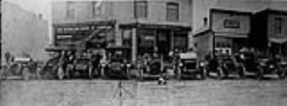 Early photo of old cars n.d.