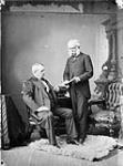 L. to R.: The Hon. Luc Letellier de St-Just, (Lieutenant Governor of Quebec), and the Hon. Henri Gustave Joly De Lotbinière, (Premier of Quebec) Mar. 1879