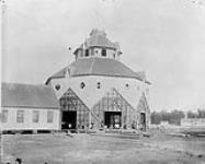 Construction of the Exhibition Building at Lansdowne Park Oct. 1888