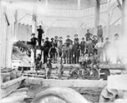 Construction of the Exhibition Building at Lansdowne Park Oct. 1888