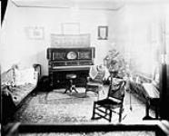 Sitting Room, Miss A.M. Harmon's Home and Day School, (N.E. corner of Elgin and MacLaren Streets) Jan. 1897