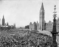 Jubilee celebrations on Parliament Hill July 1927