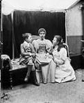 L. to R.: Archie Gordon, Ebba Wetterman (the governess) and Marjorie Gordon May 1896