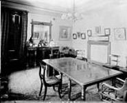 Dining Room, residence of Mr. John Christie (211 Concession Road) Mar. 1897