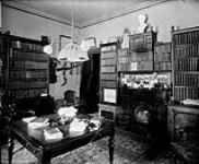 Library, residence of Mr. John Christie (211 Concession Road) Mar. 1897