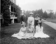 Lady Marjorie Gordon (daughter of Lord and Lady Aberdeen) in group June 1898