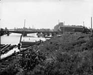 Rideau Canal looking west, Ottawa, Ontario June, 1902