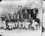Officers aboard H.M.S. "Psyche", North America and West Indies Squadron [ca. 1901].