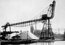 Blast Furnace No. 4 Limestone Storage and Ore Bridge. Algoma Steel Corporation Ltd., Sault Ste. Marie, Ont 1918