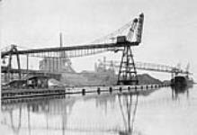 Ore dock and ore storage, Algoma Steel Corp. Ltd., Sault Ste Marie, Ont 1918