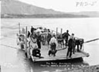 The Ferry Dunvegan, showing settlers for Grand Prairie 1911