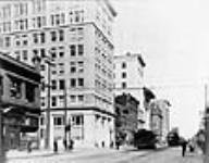 Unidentified street scene near Bank of Ottawa Building 1912