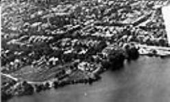 A section of Peterboro, Ontario, taken from an aeroplane 1919