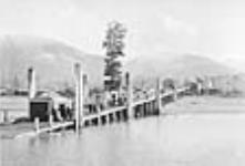 Wharf at Burton, British Columbia 1923