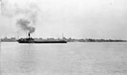 A large lake freighter, Sarnia 1923 - 1924