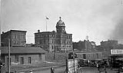 Sarnia Post Office and Ferry wharf 1923 - 1924