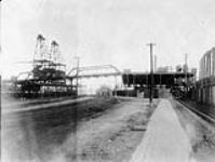 Coal-handling towers and tresle, Imperial Oil Co., Sarnia, Ont 1923 - 1924