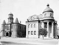 City Hall and Carnegie Library ca. 1900-1925