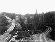 View of the C.N.R. crossing Mill Creek ca. 1900-1925